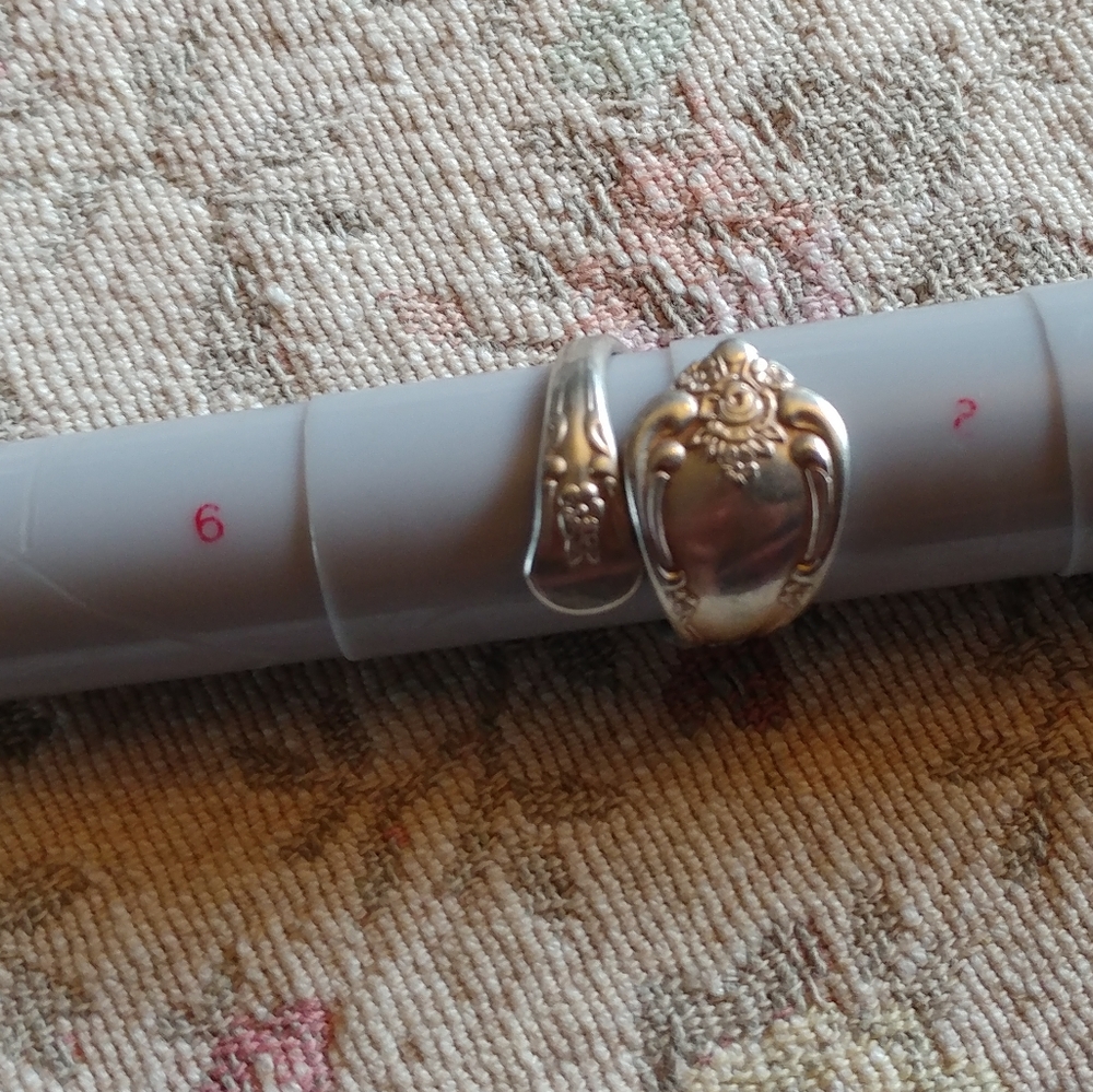 Oneida silver spoon ring - Picture 5 of 5